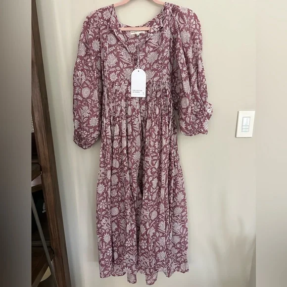 Daughter’s of India Kyra Midi Dress. S. NWT - Picture 8 of 10